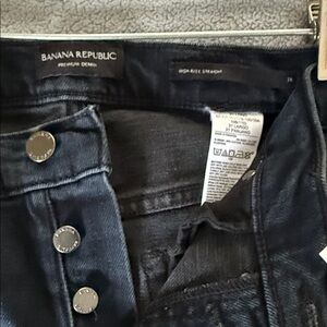 Banana Republic Premium Denim Jeans in Deep Indigo